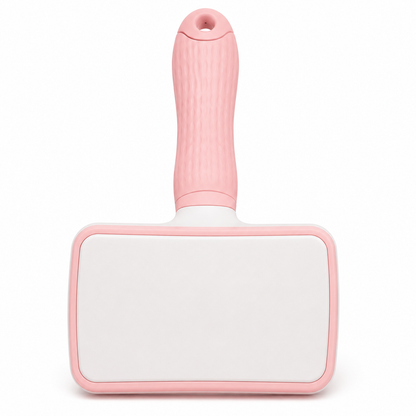 Pets N Potions Self-Cleaning Slicker Grooming Brush for Dogs and Cats – Pink (4)