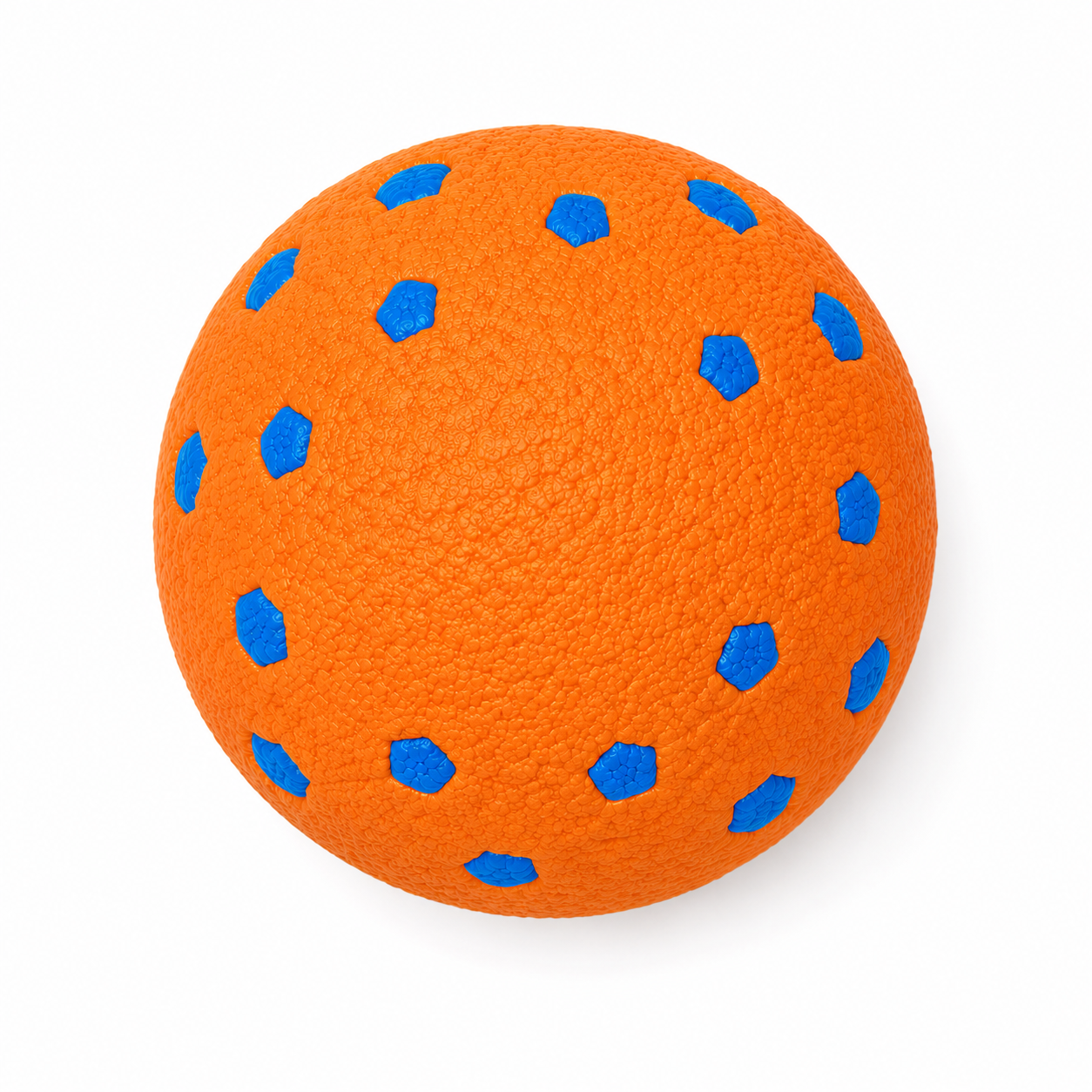 Pets N Potions Natural Rubber Dog Ball Toy – Interactive Chew and Fetch Ball – Orange (4)