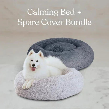 Calming Dog Bed & Cover Bundle