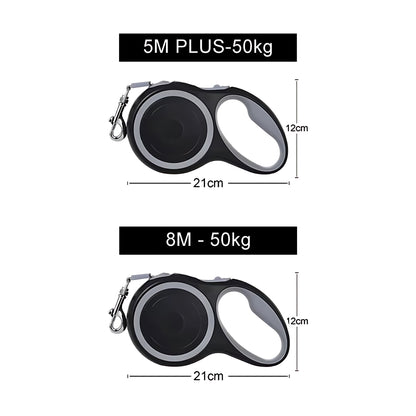 Retractable Dog Lead – Heavy Duty Up To 50kg
