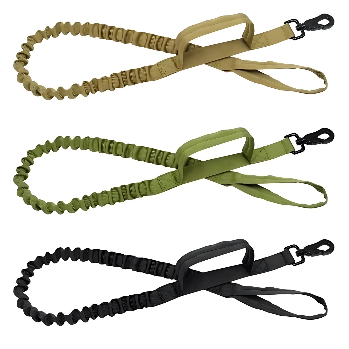 Tactical Dog Collar And Leash Set – Shock-Absorbing Nylon