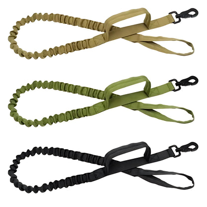 Tactical Dog Collar And Leash Set – Shock-Absorbing Nylon