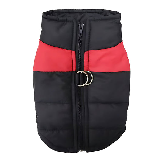 Waterproof Winter Dog Jacket – Padded Zipper Coat